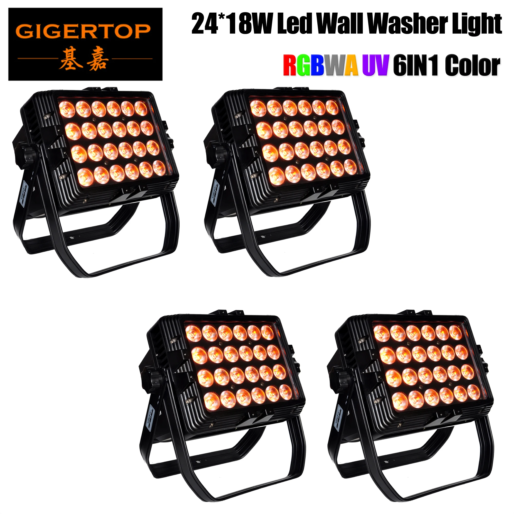

Бесплатная доставка 2 шт 24x18 Вт 6 Цвет DMX rgb напольный светильник Точечный светильник IP65 Водонепроницаемый 30 Вт 50 Вт 100 Вт Светодиодный уличный фонарь ландшафтный светильник