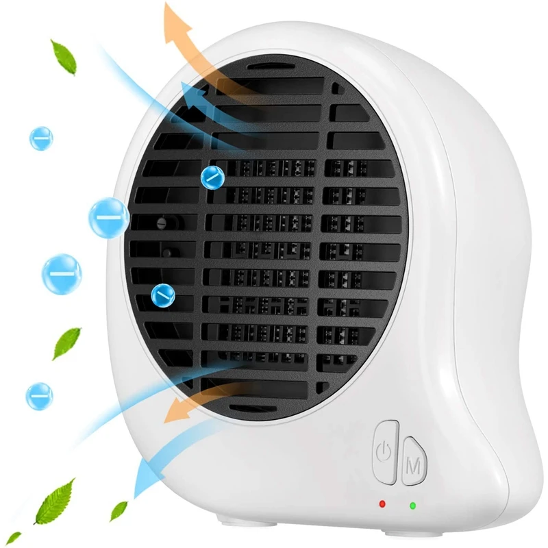 

Маленький нагреватель и очиститель воздуха, настольный нагреватель с очистителем воздуха с отрицательными ионами, портативный Электричес...