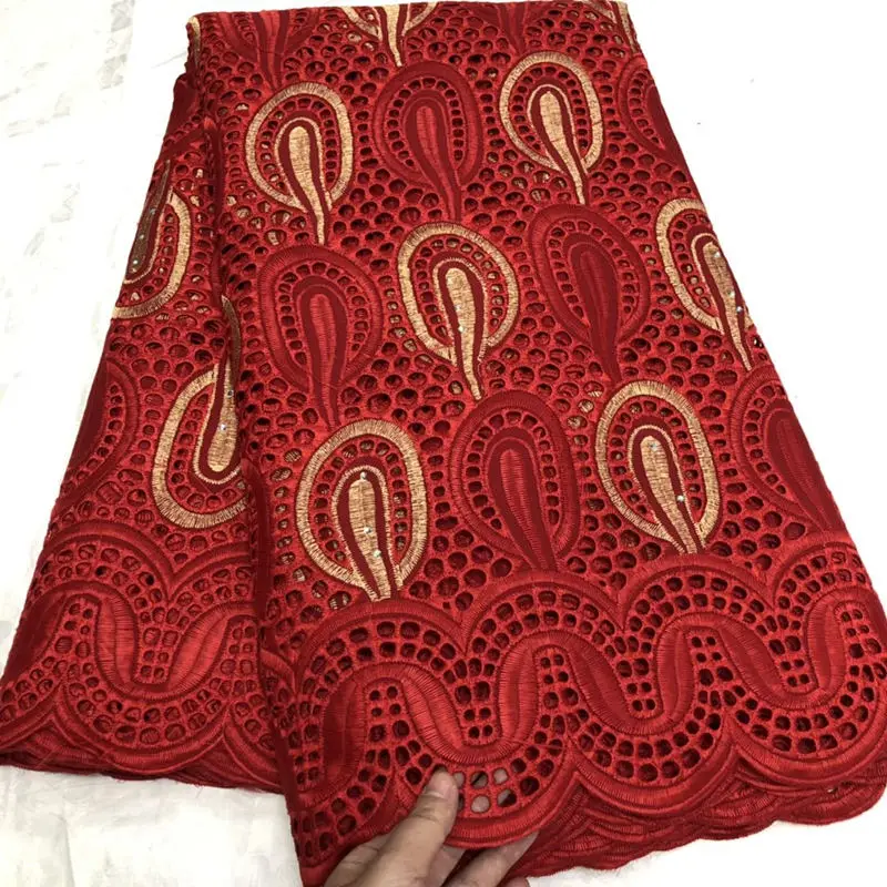 Швейцарская вуаль высокого качества швейцарская хлопковая африканская сухая