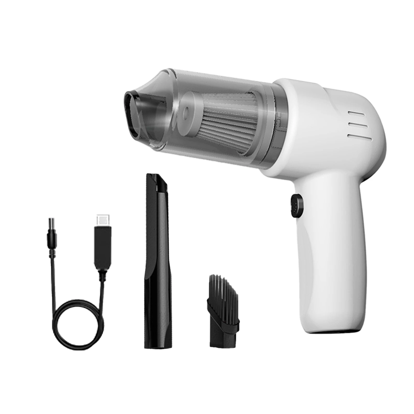 

Portable Vacuum Cleaner with 100W 9000Pa Powerful Motor Wireless Handheld Vacuum Cleaner Cleaning Kit for Car Home Office