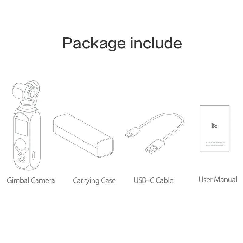 

FIMI PALM 2 Gimbal Camera palm2 FPV 4K 100Mbps WiFi Stabilizer 308 min Noise Reduction MIC Face Detection Smart Track In stock