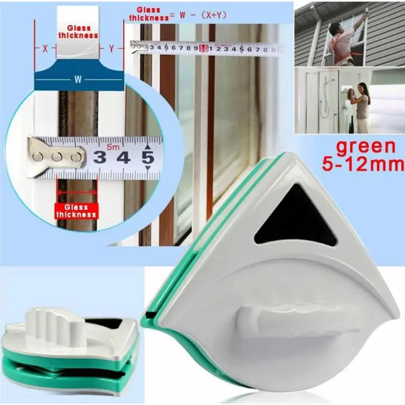 Двухсторонняя щетка для чистки стекла магнитные магниты окон чистящие средства