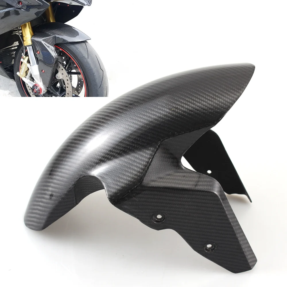 

Motorcycle Front Hugger Fender Mudguard Mud Splash Guard Cover Real Carbon Fiber For BMW S1000RR S 1000 RR 2009-2018 Accessories