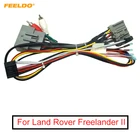 FEELDO 1 шт. автомобильный аудио CDDVD плеер 16PIN Android кабель питания адаптер для Land Rover Freelander II радио жгут проводов