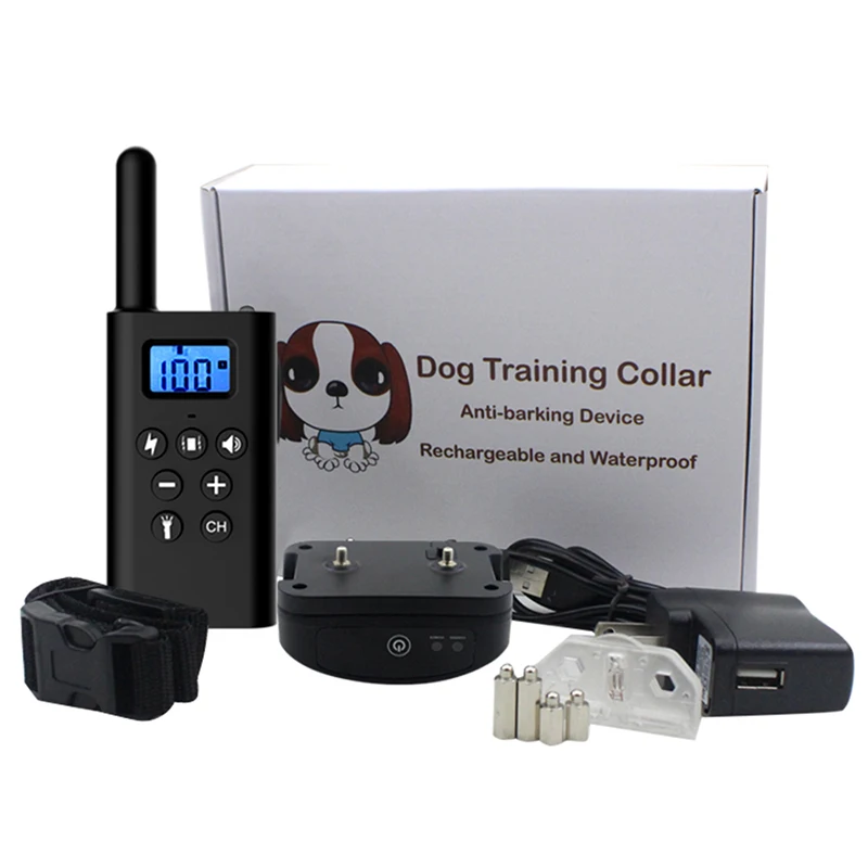 Ошейник для дрессировки собак с функцией электрошока 300 м|Поводки дрессировки| |