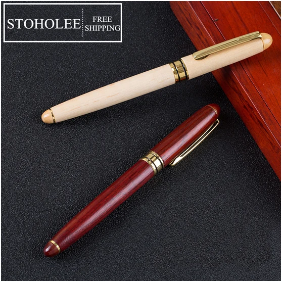 Роскошная деревянная ручка шариковая для письма в деловом стиле