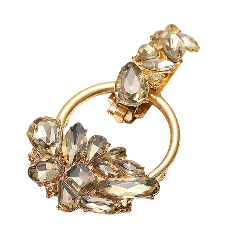 DIY Трендовое пальто шарф плащ клип Ювелирные изделия Стразы пуговицы стильная