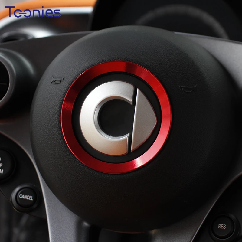 Украшение на руль автомобиля для Mercedes Smart 453 Fortwo Forfour аксессуары модификации
