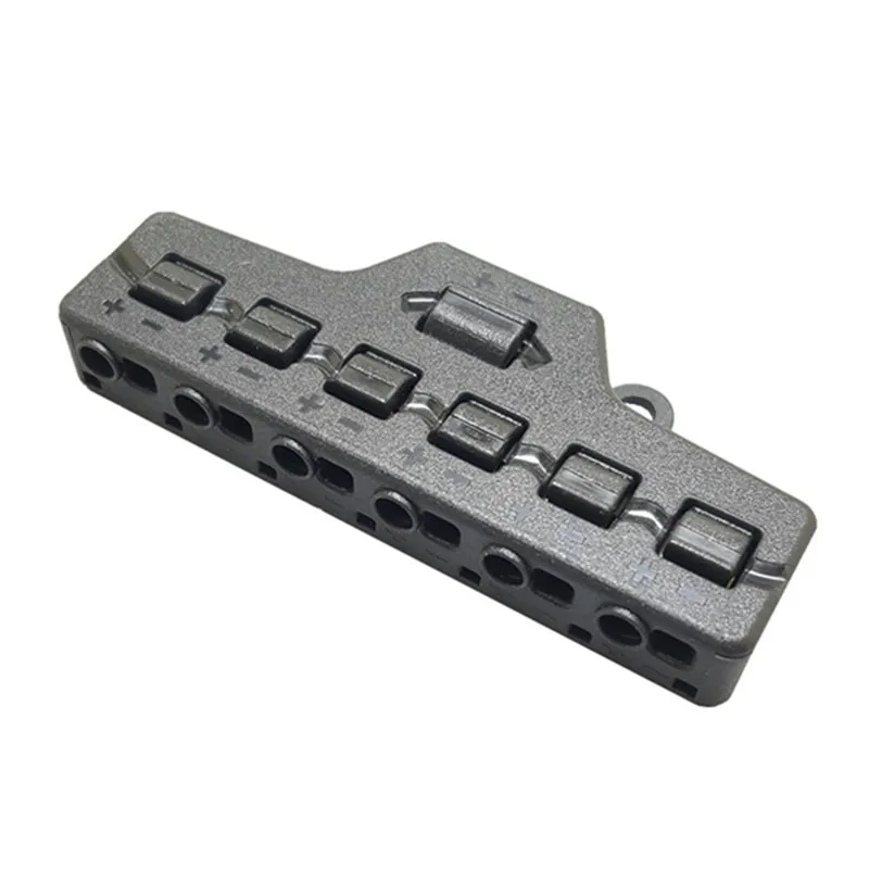 

One Input To Six Output Parallel Connector Terminals for LED Strip Light Connection DC0-42V Accessory