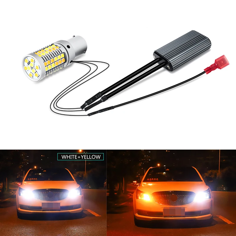 2 шт. Дневной светильник светодиодный автомобильный сигнал поворота