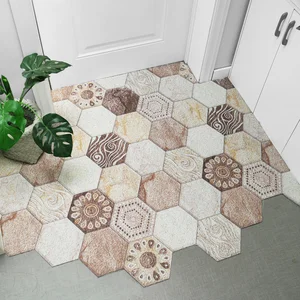 anti slip pvc silk loop door mat custom irregular shape carpet bathroom mat can be cut home carpet kitchen mat entrance doormat free global shipping