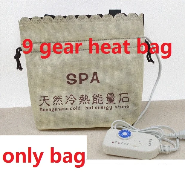 Массажный набор из натурального базальтового камня 220 В |