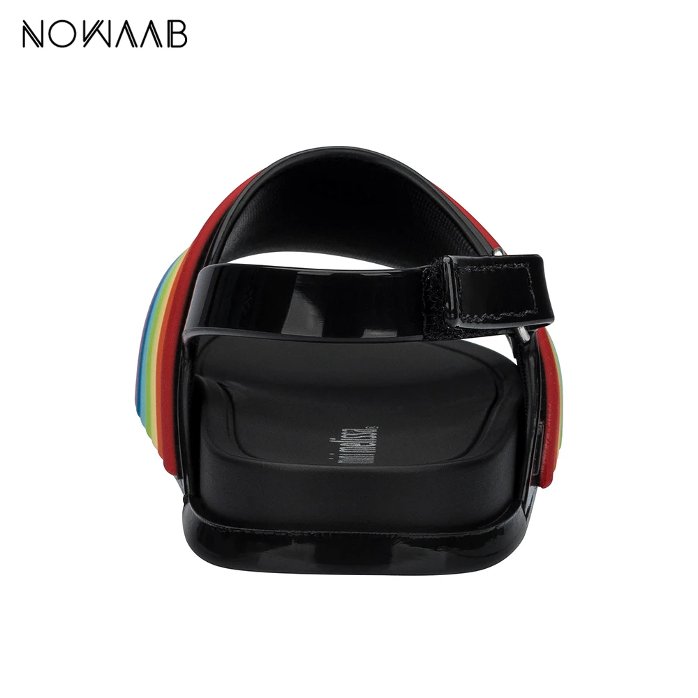 Детские сандалии желе радужные Нескользящие пляжные для девочек|Сандалии| |