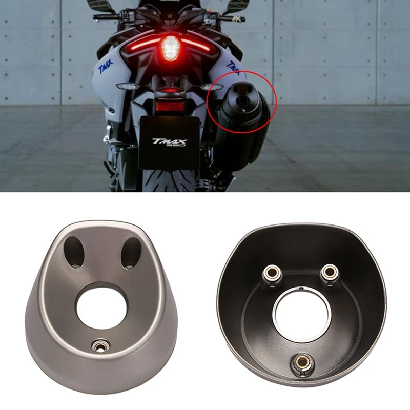 

Motorcycle Exhaust Muffler Pipe Heat Shield Cover Guard Protector for YAMAHA T-MAX TMAX 560 2020 TMAX530 17-19