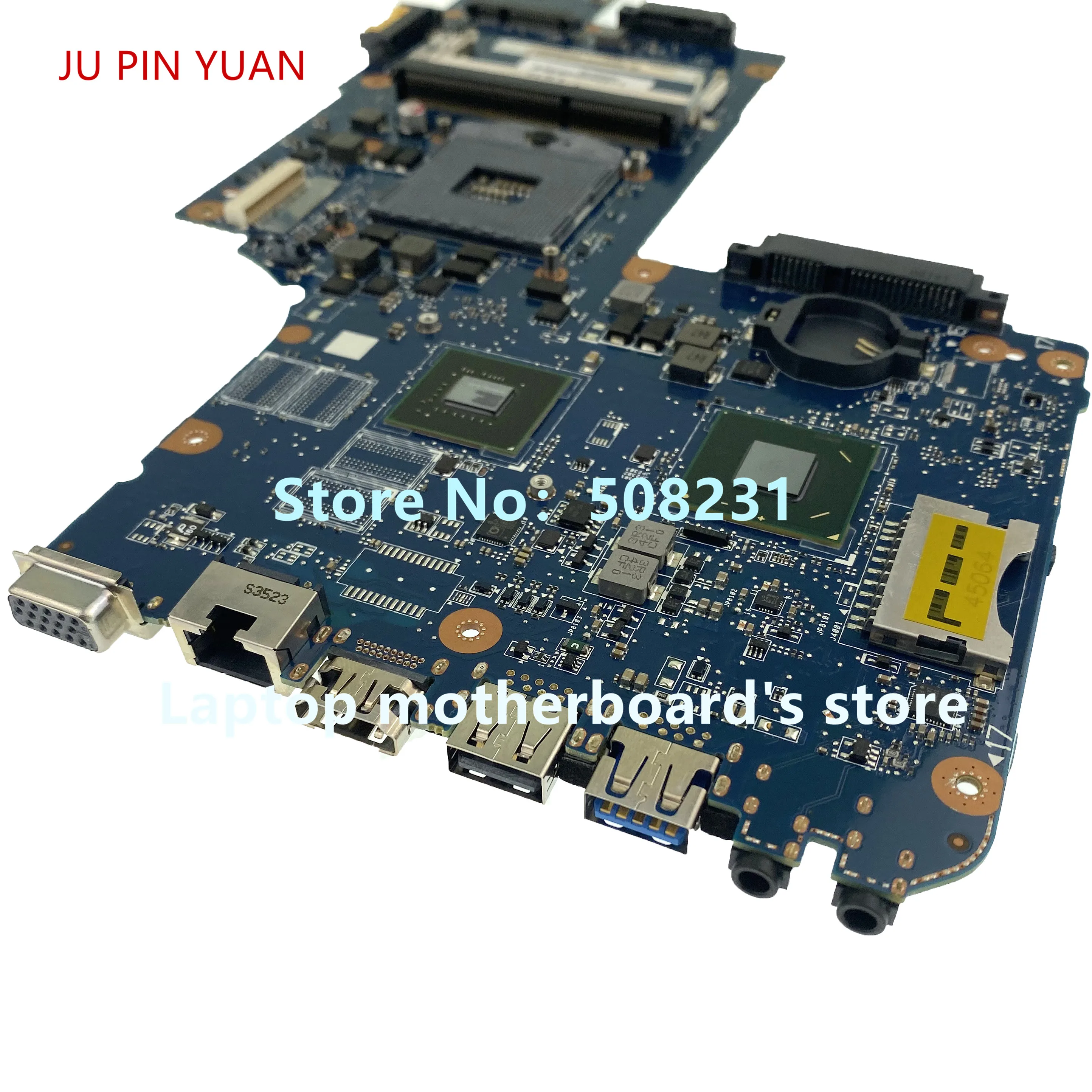 

JU PIN YUAN для Toshiba Satellite C50 C50-A материнская плата для ноутбука H000064190 100% полностью протестирована