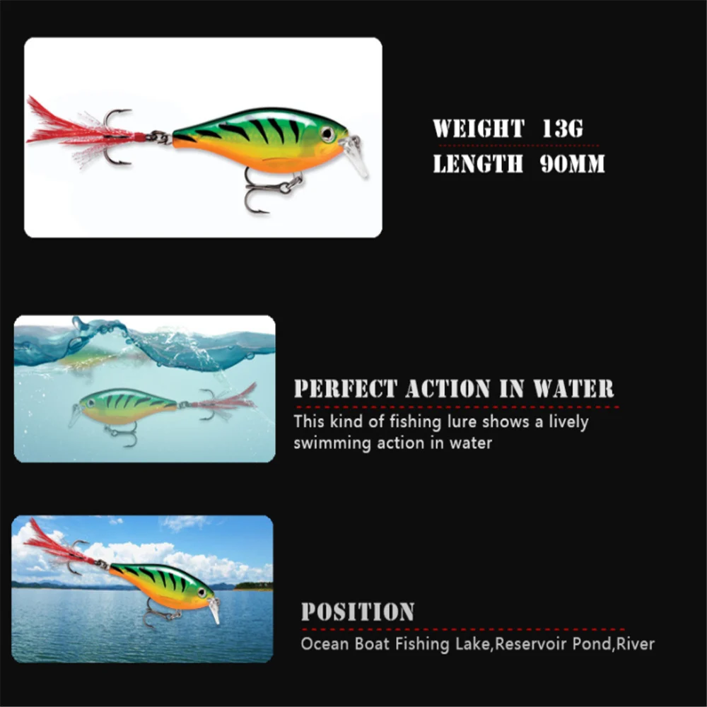 1 шт./плавающий карандаш зимняя рыбалка Реалистичная жесткая наживка 8 см/13 г
