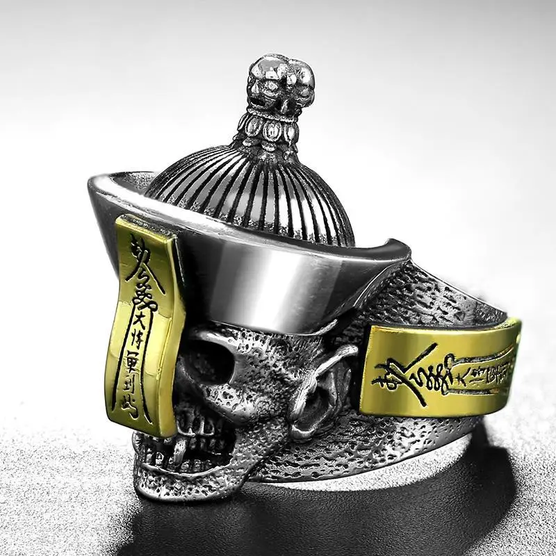 Мужские кольца в стиле ретро панк хип-хоп брендовые модные ювелирные украшения