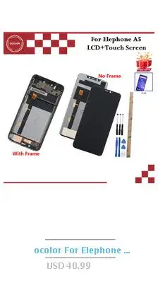 Ocolor для Elephone A5, громкий динамик в сборе, запасные части для Elephone A5, запасной динамик, Аксессуары для мобильных телефонов