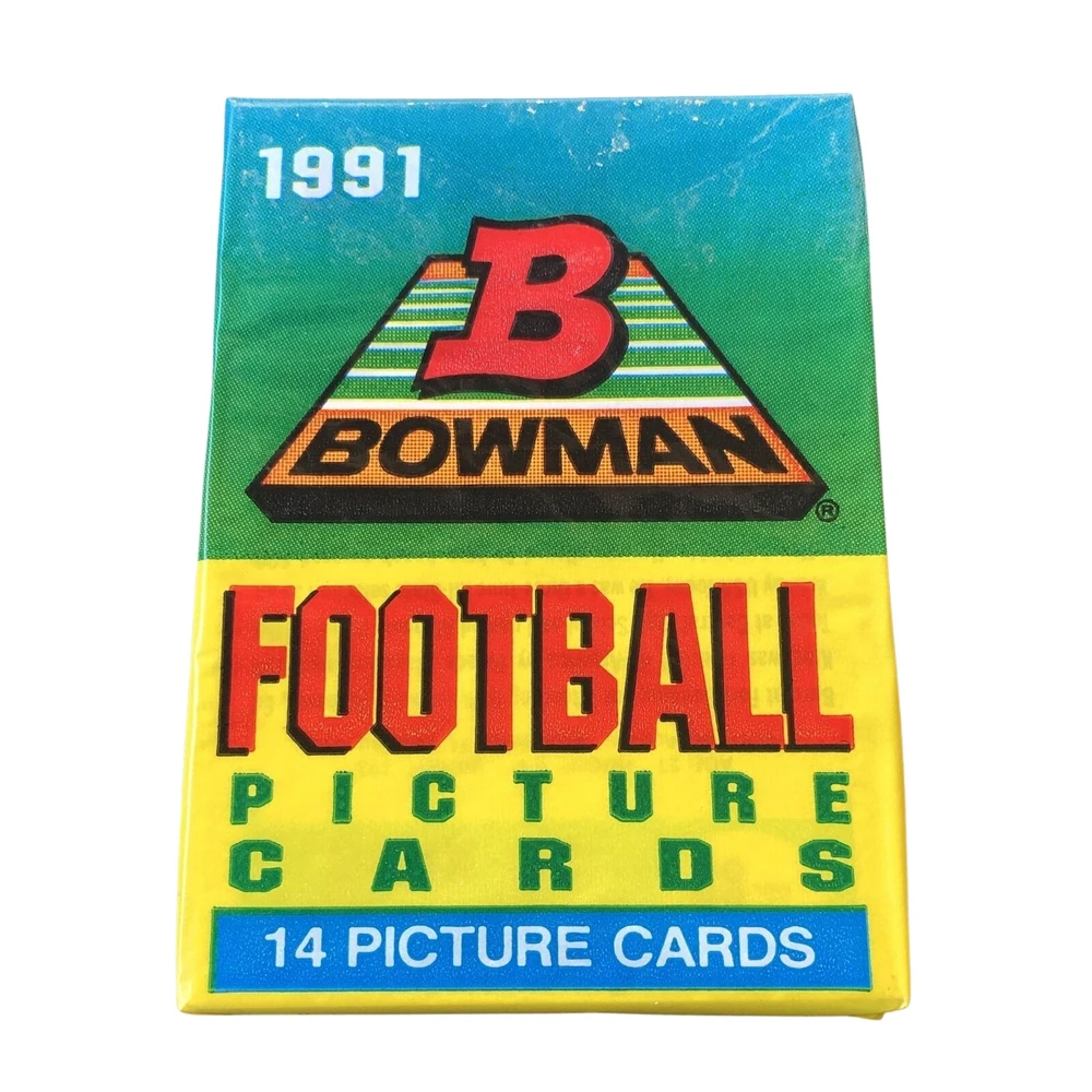 Bowman 1991 NFL Football. Коллекционные карточки американский футбол 14шт