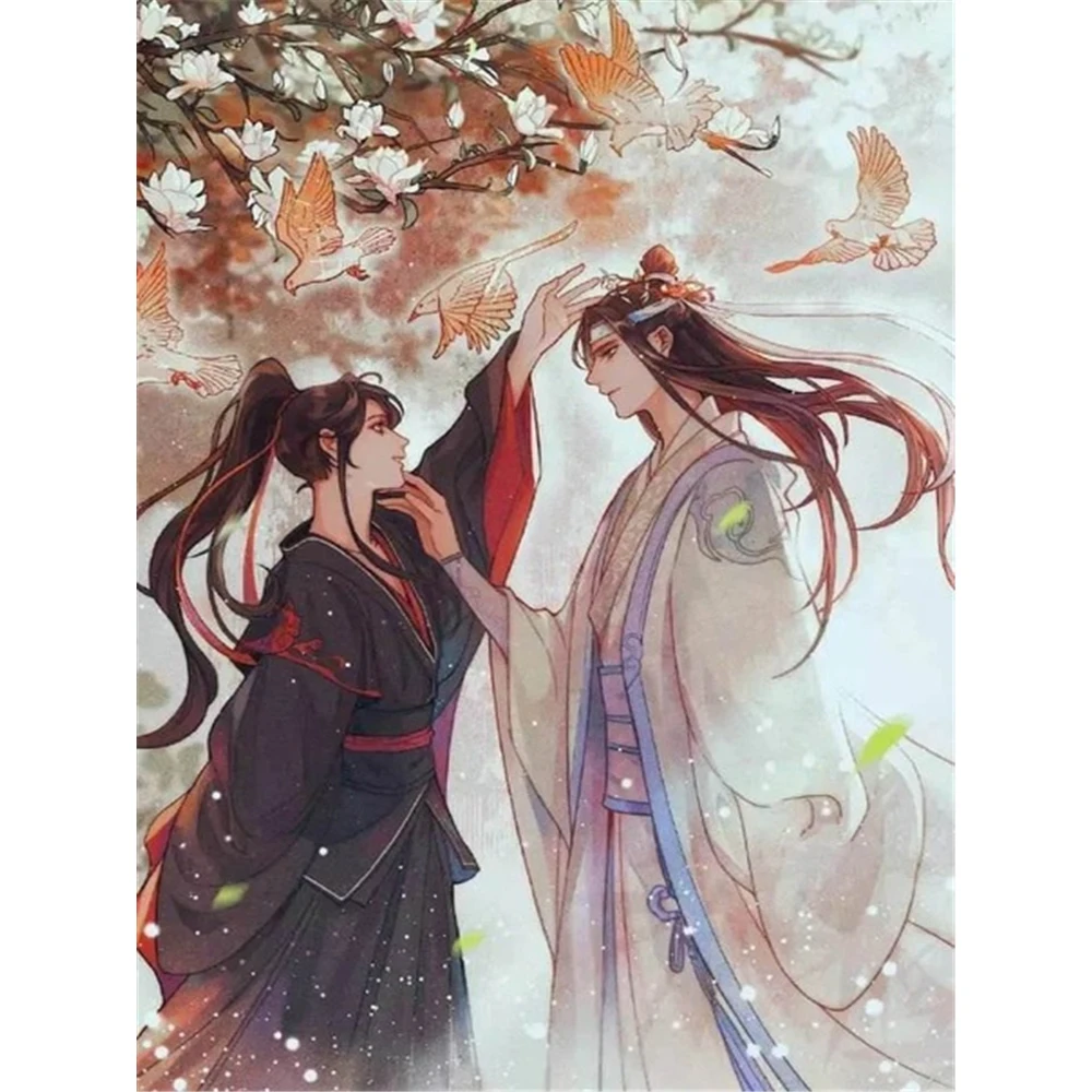 

DIY Full Diamond Painting Mo Dao Zu Shi Diamond Mosaic Diamond Embroidery Kit Christmas Gift Home Decor Crafts Kids Wall Decor