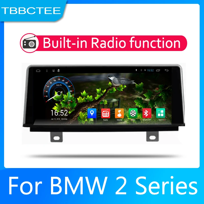 Автомобильный мультимедийный Android Автомагнитола для BMW 2 серии F22 F45 F46 2011 2012 2013 2014