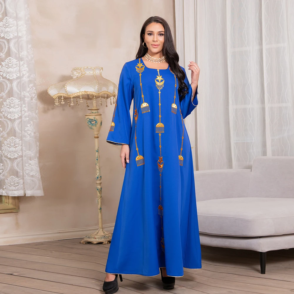 

Kaftan Dubai Abaya Turkey Muslim Hijab Dress Islam African Dresses For Women Clothing Robe Jelaba Femme Musulman Caftan Marocain