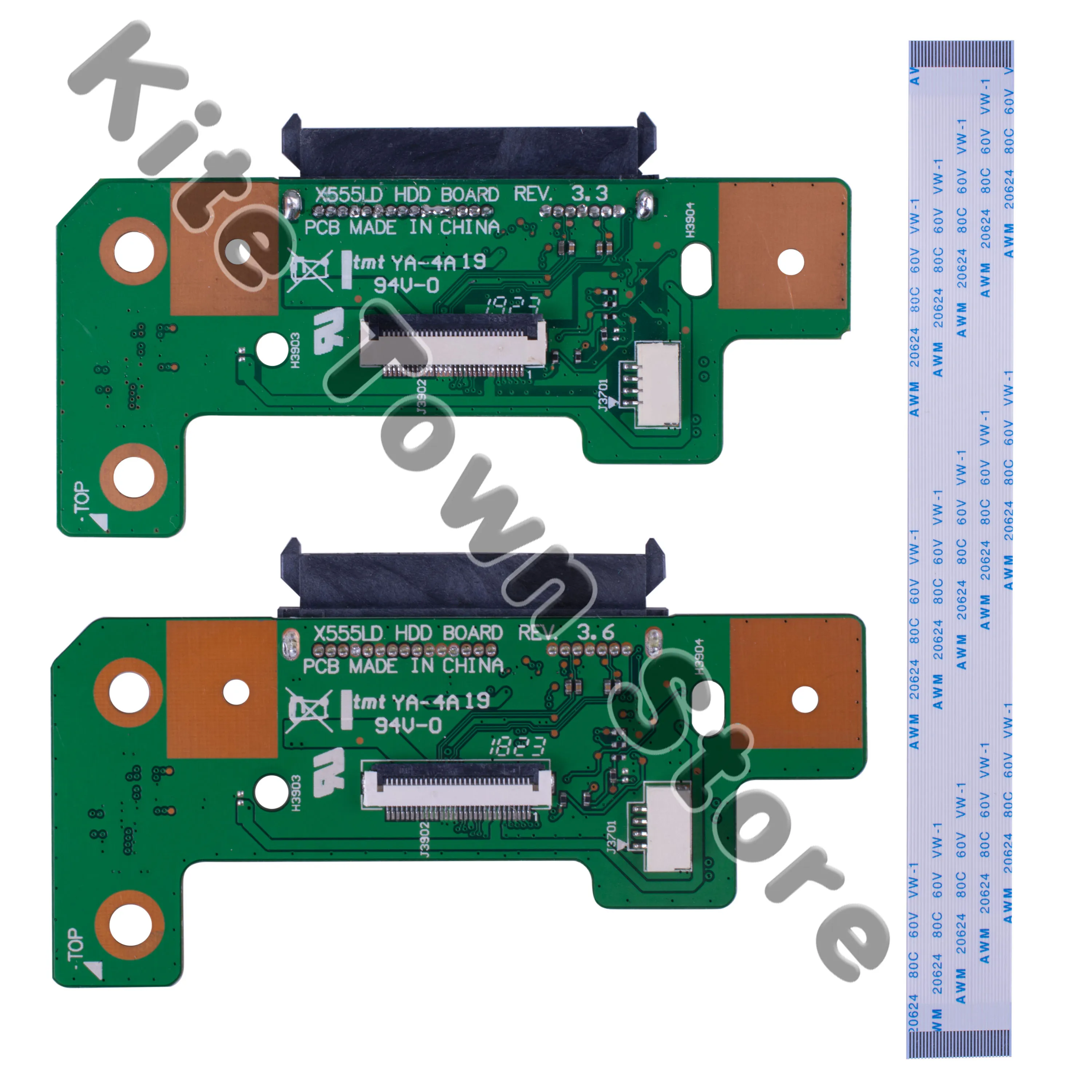 Жесткий диск HDD USB IO плата для Asus X555L X555LD W519L A555L X554L REV 3 3/3 6|Компьютерные кабели и