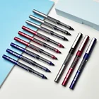 Гелевая ручка DELI S657, 0,5 мм, 12 шт., канцелярские принадлежности, для деловых подписей ручка