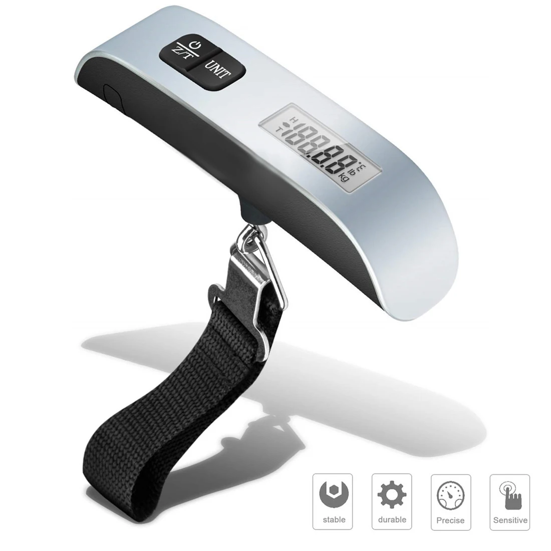 

Hook Belt Scale LCD Digital Electronic Scale For Travel Suitcase Luggage Hanging Scales Weighing Hand Held 50kg/110lb