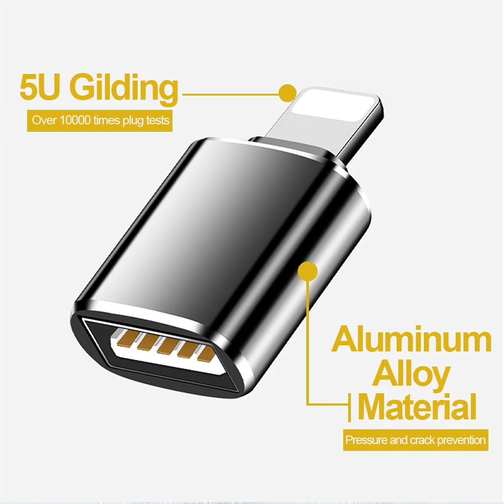 OTG SD кардридер 3 0 Micro SD/USB флэш накопитель/адаптер конвертер для IOS 13 версия 7 8 6 S Plus X