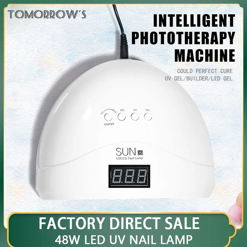 

Аппарат для фототерапии ногтей, лампа для маникюра, лампа с четырьмя скоростями регулировки, лампа для выпечки УФ-лака для ногтей