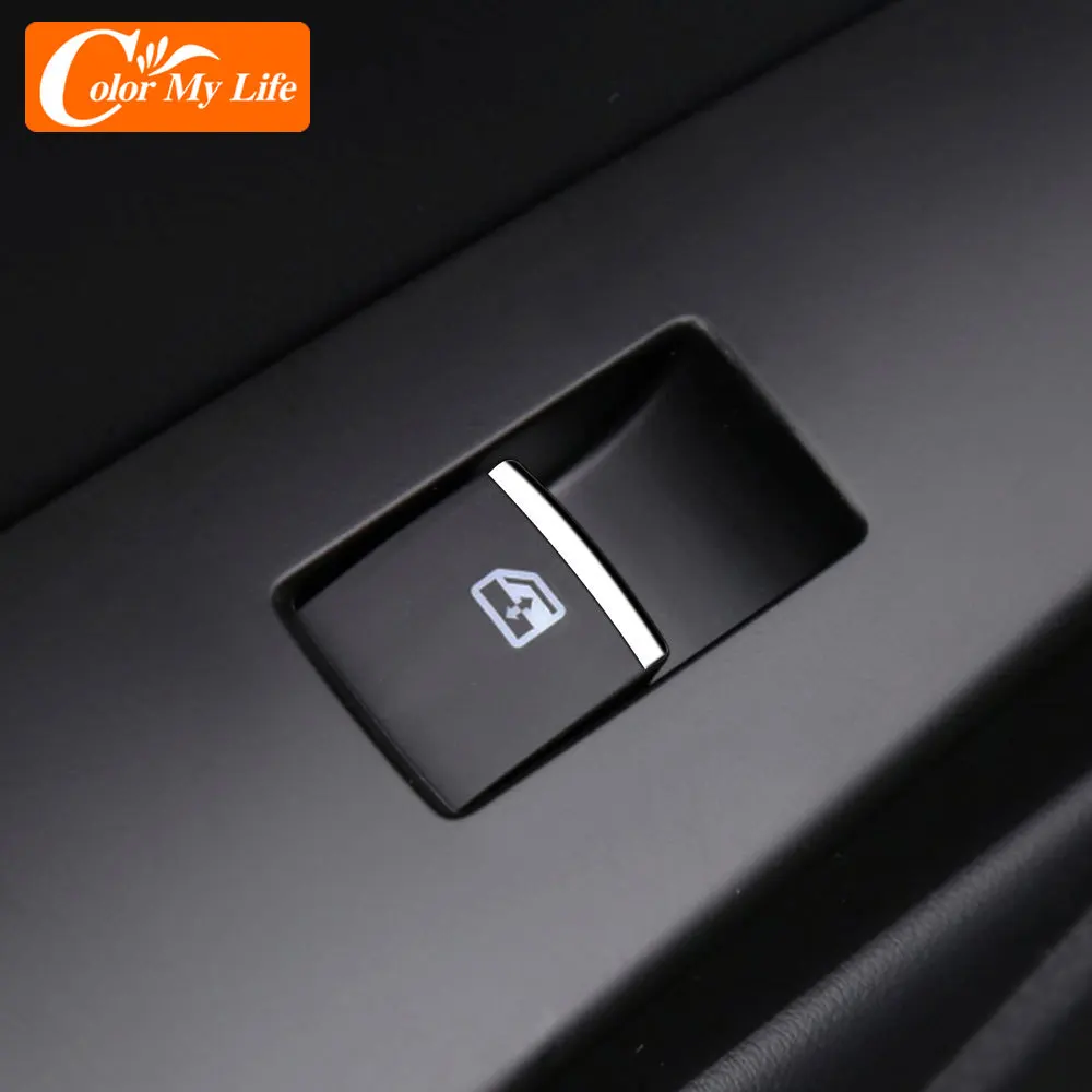 7 шт. кнопки стеклоподъемника с блестками для Toyota Prado Corolla RAV4 Highlander Auris Camry Sienna 4runner