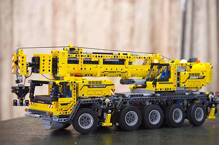 Technic 20004 20005 20006 20007 20008 20009 20010 20013 20015 20021 20056 20076 конструкторных блоков, Детские кубики грузовых автомобилей игрушки подарки