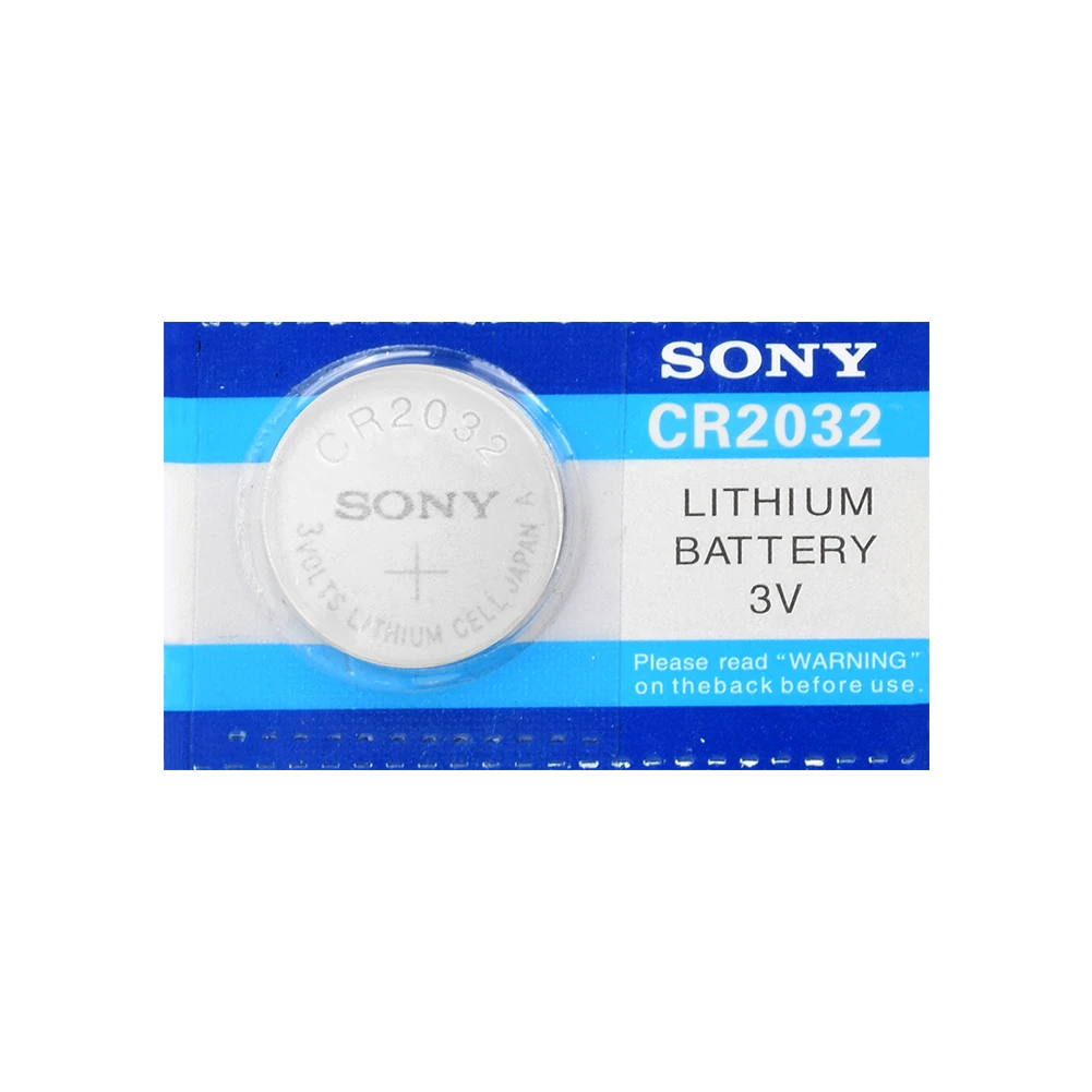 1 PC For SONY CR2032 battery 3V Lithium Batteries BR2032 DL2032 ECR2032 CR 2032 Button Coin Battery Watch Car Remote Key | Электроника