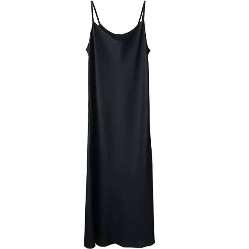 

MISSMEOW Women Sexy Dress Satin Deep V Neck 2021 NEW Solid Pajamas Party Dresses Elegant Female Summer Strap Dress Casual Mujer