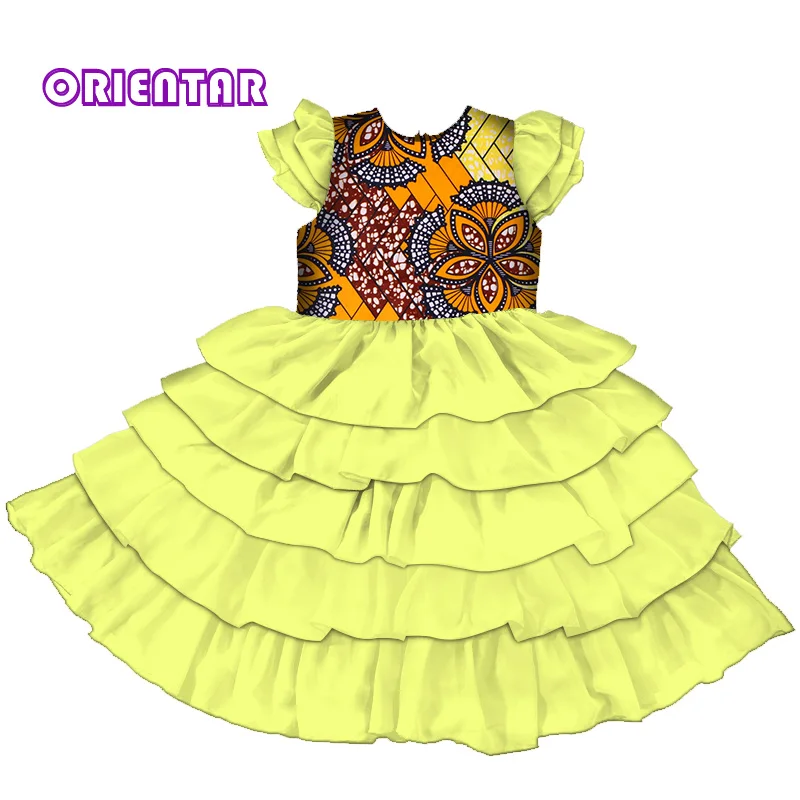 Милые африканские платья для девочек бальное платье с Африканским восковым