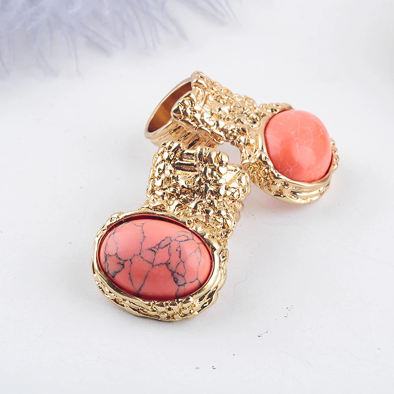 Винтажное богемное 2 стильное акриловое кольцо для женщин ручной работы подарок