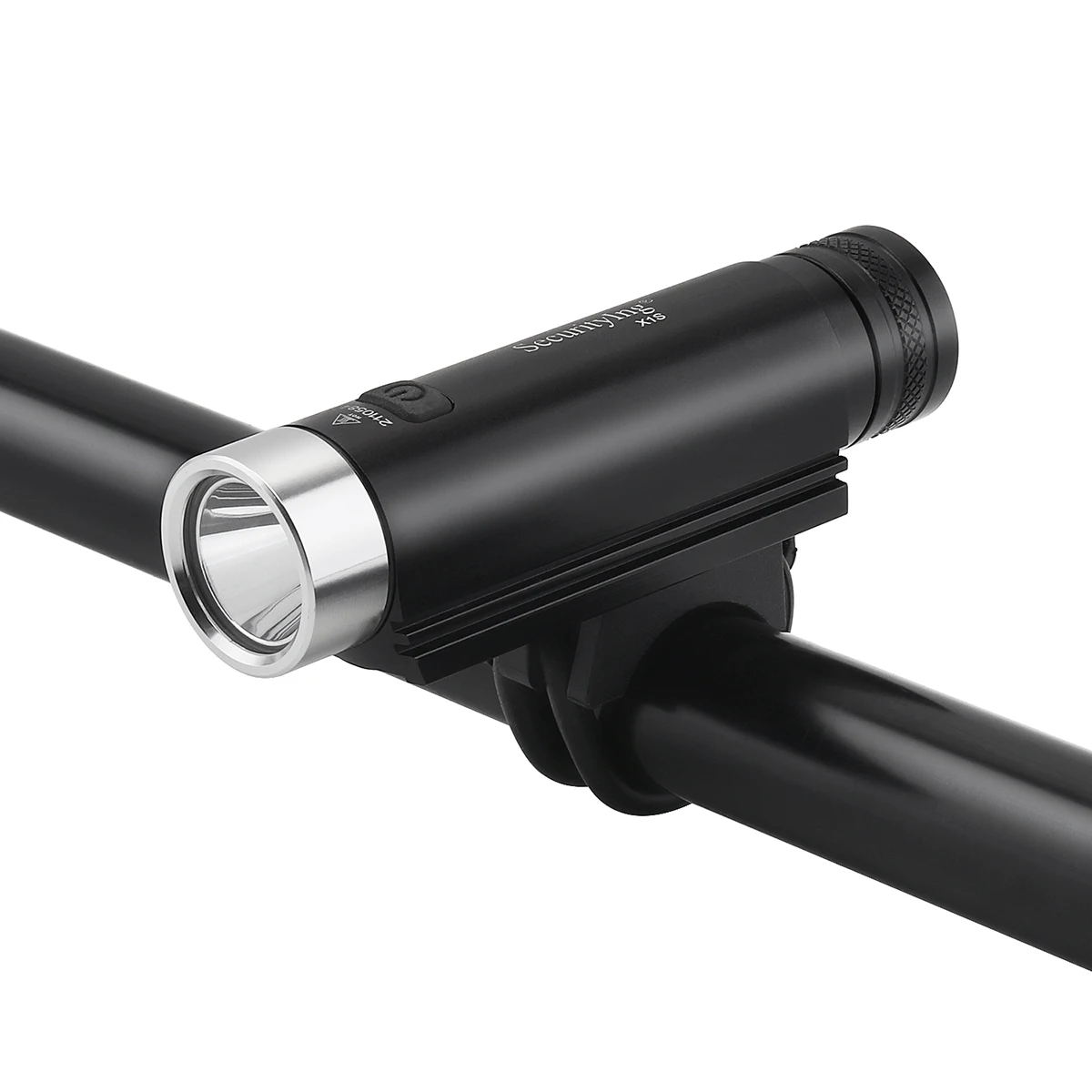 

SecurityIng Front Bike Light LED Flashlight 850 Lumens Waterproof USB Rechargeable Bicycle Lamp Set for Road Commuting