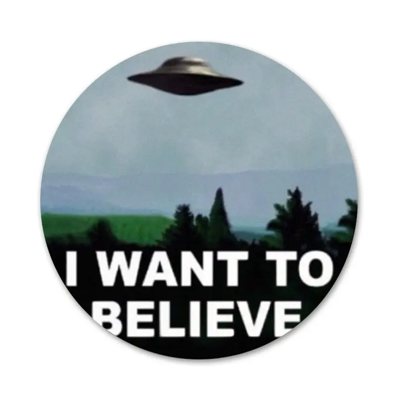 X файлы я хочу верить брошь значок косплея аксессуары для одежды рюкзака