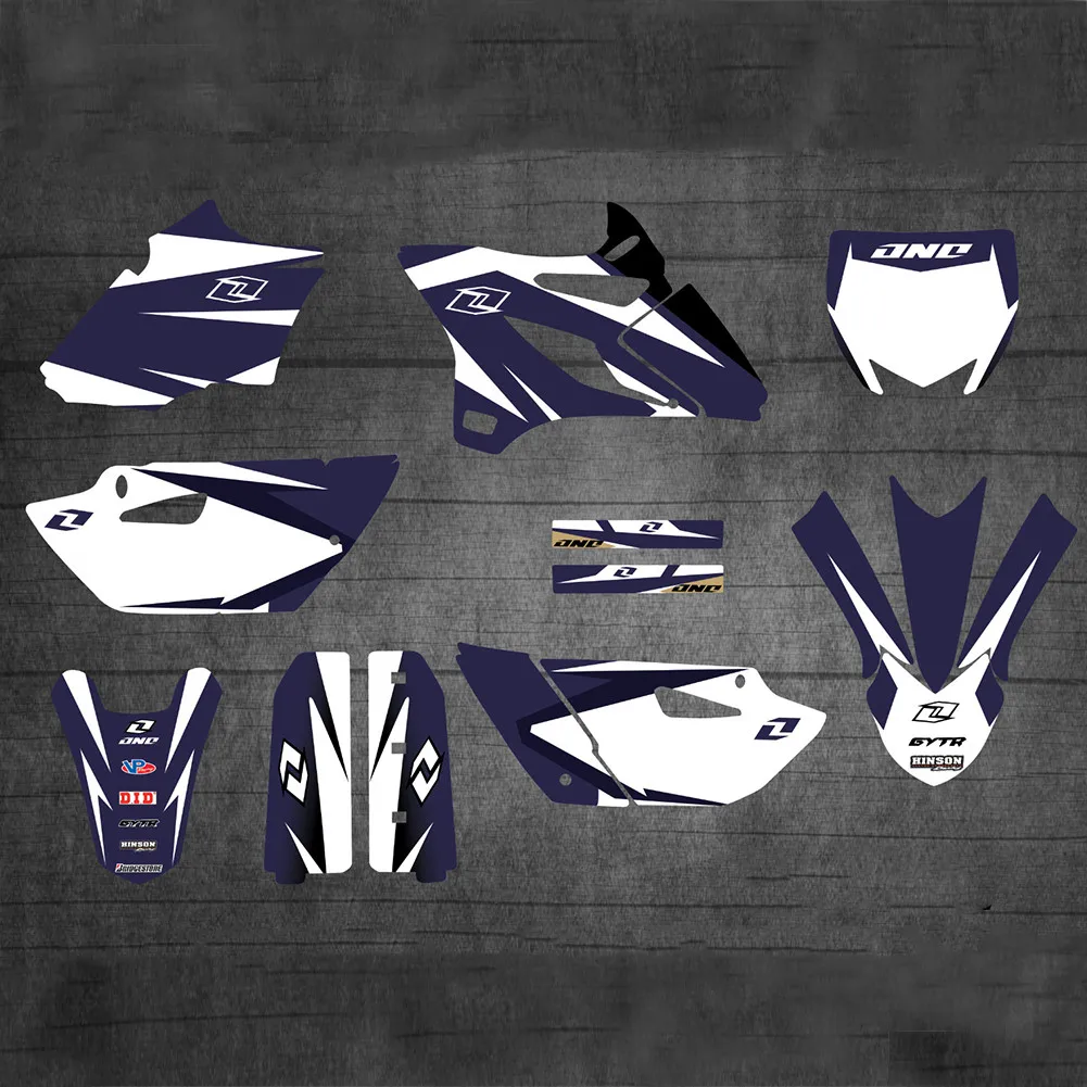 Motocross YZ 85 2021-2015 Team графические Фоновые наклейки наборы для Yamaha YZ85 2020 2021 2019 2018 2017 YZ-85