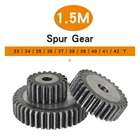 Шестерня шестерни s 1,5 M-33T34T35T36T37T38T39T40T41T42T SC45 # цилиндрическая углеродистая сталь высокочастотная Закалка зубов