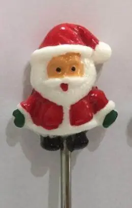 Santa Claus Top Cute! Santa Claus Christmas Snowman Coffee Spoon Fruit Fork Stirring Spoon Teaspoon Tea Spoon Tableware 304 Stainless Steel - Цвет: Santa Claus