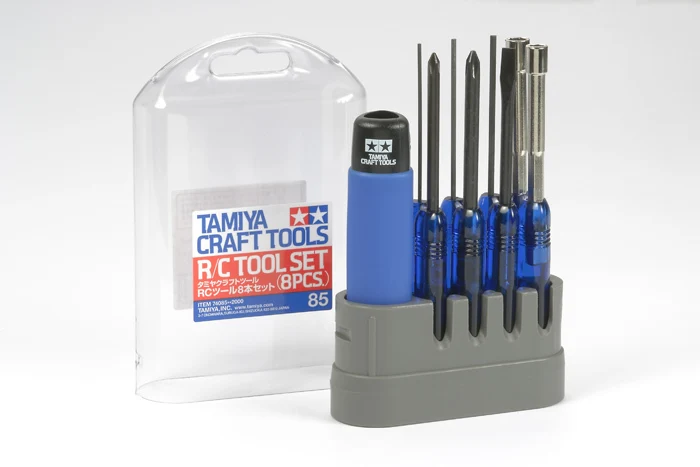 Tamiya 74085 инструмент RC(8 шт.) комбо набор(отвертка и ключ) модель ремесла Инструменты