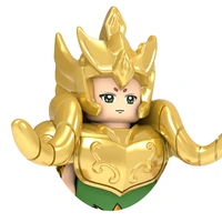 the lost canvas series building blocks figures athena gold saints seiya shiryu assembled figures christmas gifts toys of kids