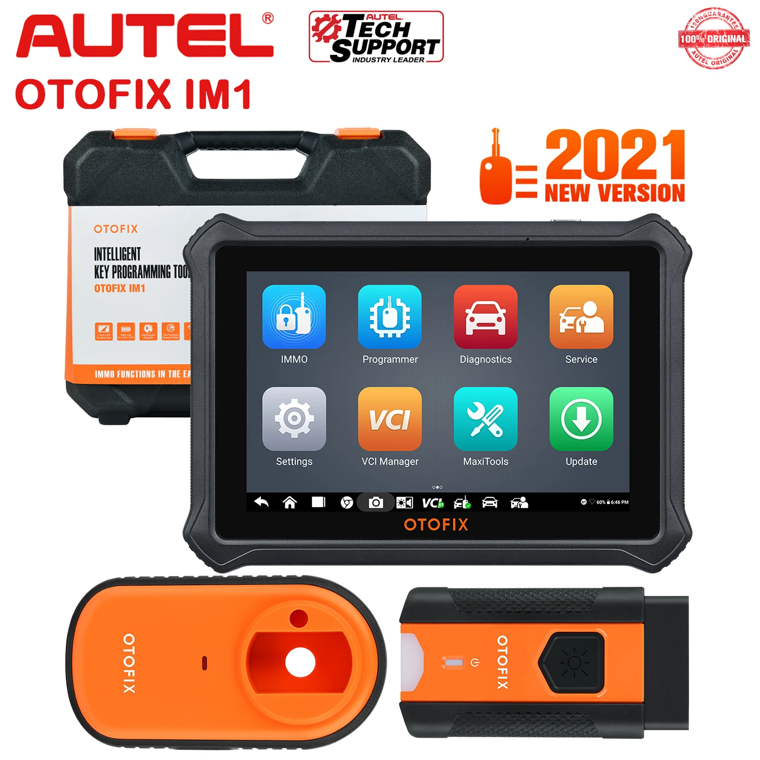 

Autel OTOFIX IM1 Intelligent Full System Diagnostic and Key Programming Tool Support All Keys Lost Same Functionality of IM508