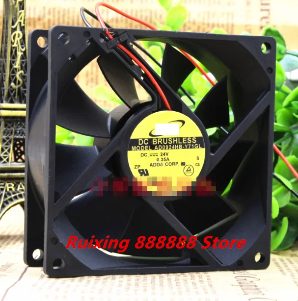 

AD0924HB-Y71GL 24V 0.35A 9CM 9032 large air volume inverter axial fan