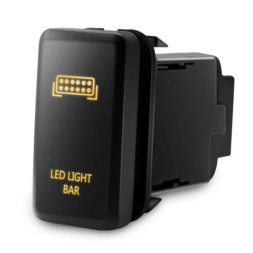 

Push Switch LED 3Amp For Toyota IP66 Bar Connector With Cable For Fortuner