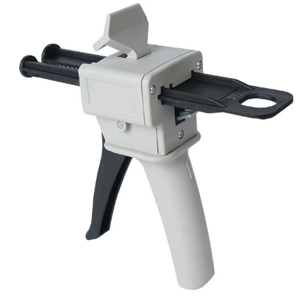 

Impression Dispensing Tool 50ml Plastic Manual Single Tube AB Universal Dispenser Kit Adhesive Mixer for Caulking 10:1 Glue Gun