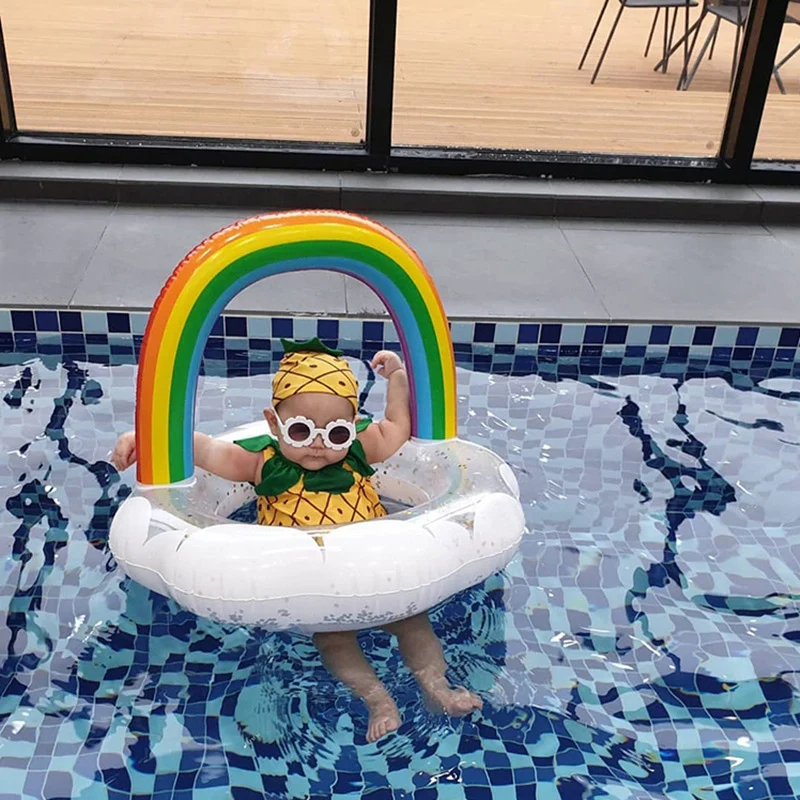 

Baby Swimming Ring Inflatable Floating Kids Float Pool Accessories