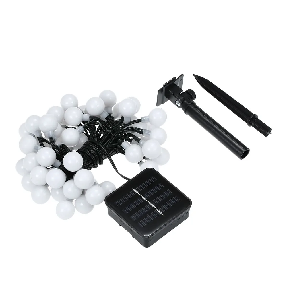 6 м 30 светодиодов Солнечная веревка Трубная лампа светодиодная полоса